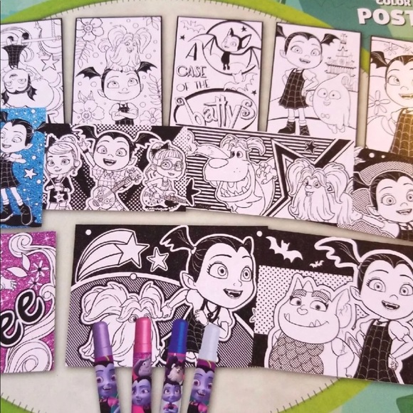 VAMPIRINA COLOR YOUR OWN 14 POSTERS - Picture 5 of 7